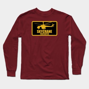 S-64 Skycrane Firefighter Long Sleeve T-Shirt